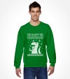 Happy Hanukkah Funny Jewish "Ugly Holiday" T-Rex Shirt