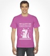 Happy Hanukkah Funny Jewish "Ugly Holiday" T-Rex Shirt