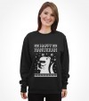 Happy Hanukkah Funny Jewish "Ugly Holiday" T-Rex Shirt