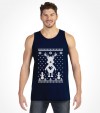 Cute Reindeer Hanukkah Chrismukkah Ugly Holiday Shirt