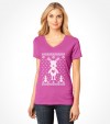 Cute Reindeer Hanukkah Chrismukkah Ugly Holiday Shirt