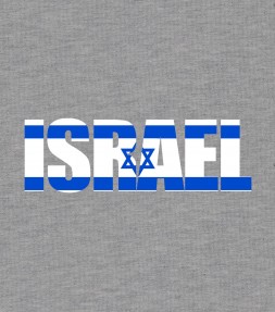 Israel Flag Crest Pocket Shirt