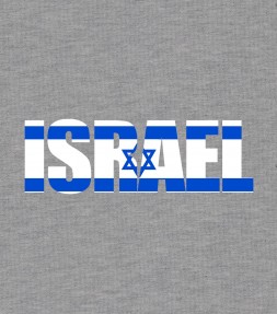 Israel Flag Crest Pocket Shirt