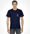 Star of David Follow Me to Israel Crest Insignia Shirt