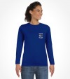 Star of David Follow Me to Israel Crest Insignia Shirt