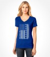 Jewish American U.S.A. Flag Shirt