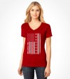 Jewish American U.S.A. Flag Shirt