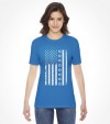 Jewish American U.S.A. Flag Shirt