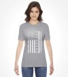 Jewish American U.S.A. Flag Shirt