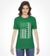 Jewish American U.S.A. Flag Shirt