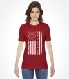 Jewish American U.S.A. Flag Shirt