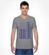 Jewish U.S.A. and Israel Flag Shirt