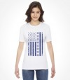 Jewish U.S.A. and Israel Flag Shirt