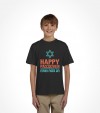 Happy Passover Jewish Holiday Hebrew Shirt