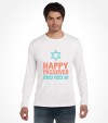 Happy Passover Jewish Holiday Hebrew Shirt