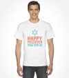 Happy Passover Jewish Holiday Hebrew Shirt