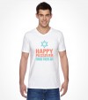 Happy Passover Jewish Holiday Hebrew Shirt