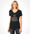 Happy Passover Jewish Holiday Hebrew Shirt