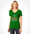 Happy Passover Jewish Holiday Hebrew Shirt