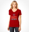 Happy Passover Jewish Holiday Hebrew Shirt