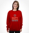 Happy Passover Jewish Holiday Hebrew Shirt