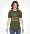 Happy Passover Jewish Holiday Hebrew Shirt
