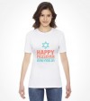 Happy Passover Jewish Holiday Hebrew Shirt