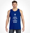 Keep Calm and Drink Wine Funny Jewish Passover Shirt