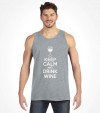 Keep Calm and Drink Wine Funny Jewish Passover Shirt