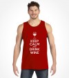 Keep Calm and Drink Wine Funny Jewish Passover Shirt