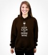 Keep Calm and Drink Wine Funny Jewish Passover Shirt