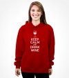 Keep Calm and Drink Wine Funny Jewish Passover Shirt