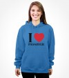 I Love Passover Jewish Holiday Shirt