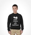 Keep Calm and Eat Matzah Funny Jewish Passover Shirt