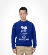 Keep Calm and Eat Matzah Funny Jewish Passover Shirt