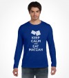 Keep Calm and Eat Matzah Funny Jewish Passover Shirt