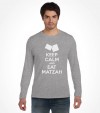 Keep Calm and Eat Matzah Funny Jewish Passover Shirt