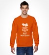 Keep Calm and Eat Matzah Funny Jewish Passover Shirt