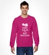 Keep Calm and Eat Matzah Funny Jewish Passover Shirt