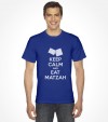 Keep Calm and Eat Matzah Funny Jewish Passover Shirt