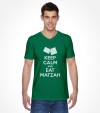 Keep Calm and Eat Matzah Funny Jewish Passover Shirt