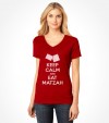 Keep Calm and Eat Matzah Funny Jewish Passover Shirt