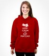 Keep Calm and Eat Matzah Funny Jewish Passover Shirt