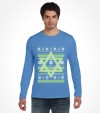 Funny Jewish Holiday Star Of David "Ugly" Design Shirt