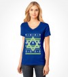 Funny Jewish Holiday Star Of David "Ugly" Design Shirt