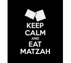 Keep Calm and Eat Matzah Funny Jewish Passover Shirt