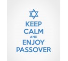Keep Calm and Enjoy Passover Funny Jewish Shirt