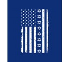 Jewish American U.S.A. Flag Shirt