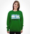 Flying Flag of Israel Shirt