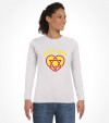 Super Mom Star of David Jewish Super Hero Shirt